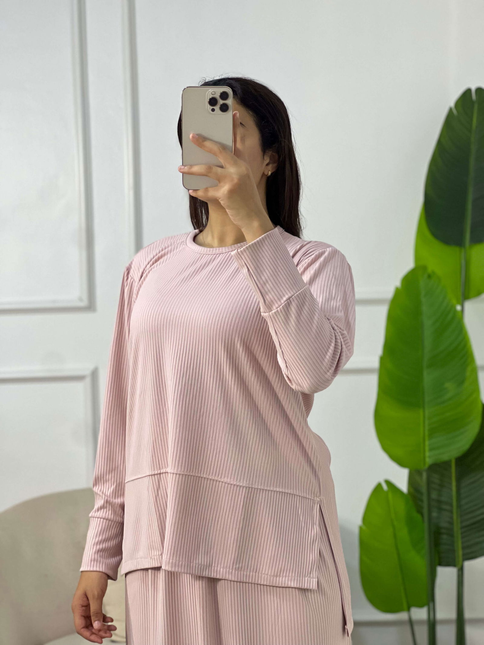 Ensemble T-shirt et Jupe Mi-saison - صورة 2