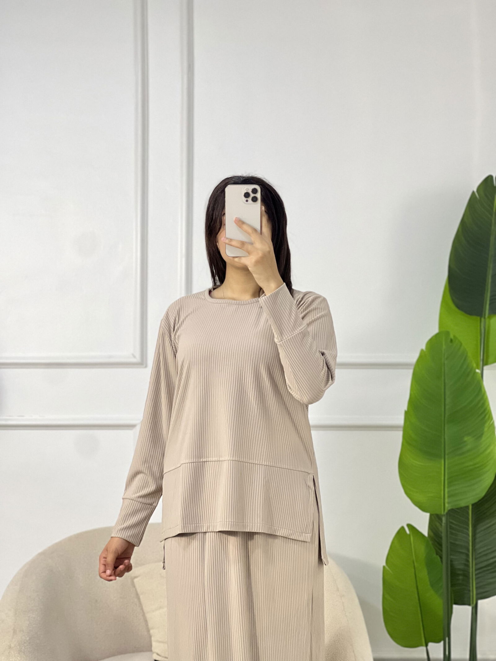 Ensemble T-shirt et Jupe Mi-saison - صورة 4 thumbnail