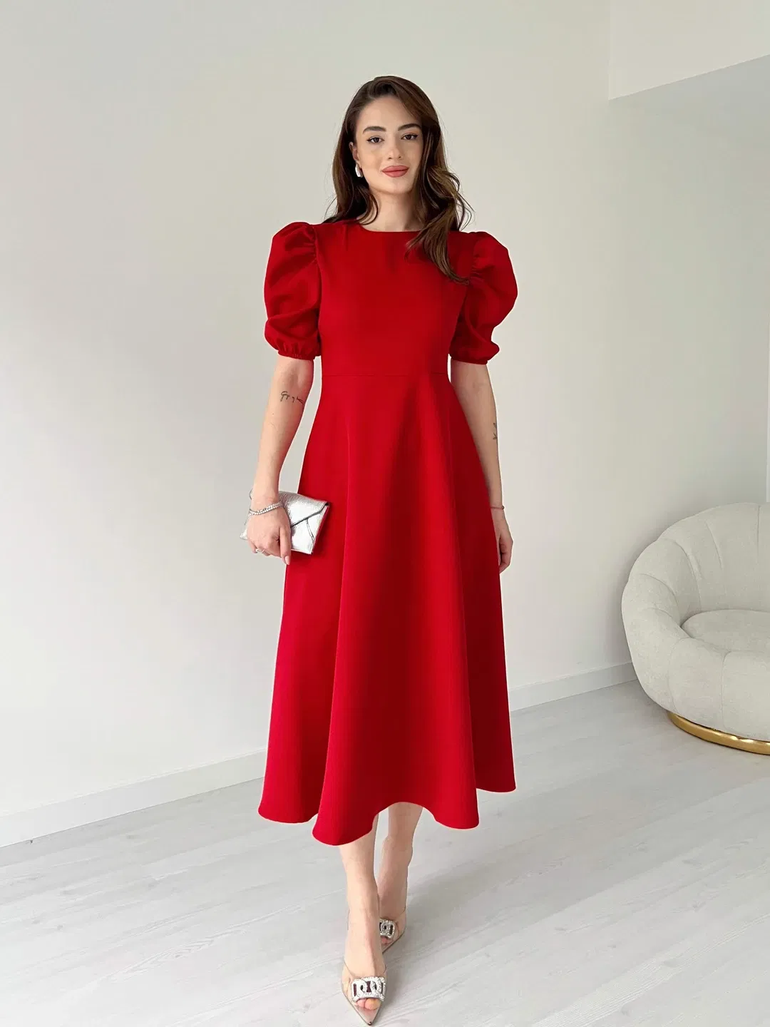 Robe de princesse Manches Bouffantes Model85 - صورة 12 thumbnail