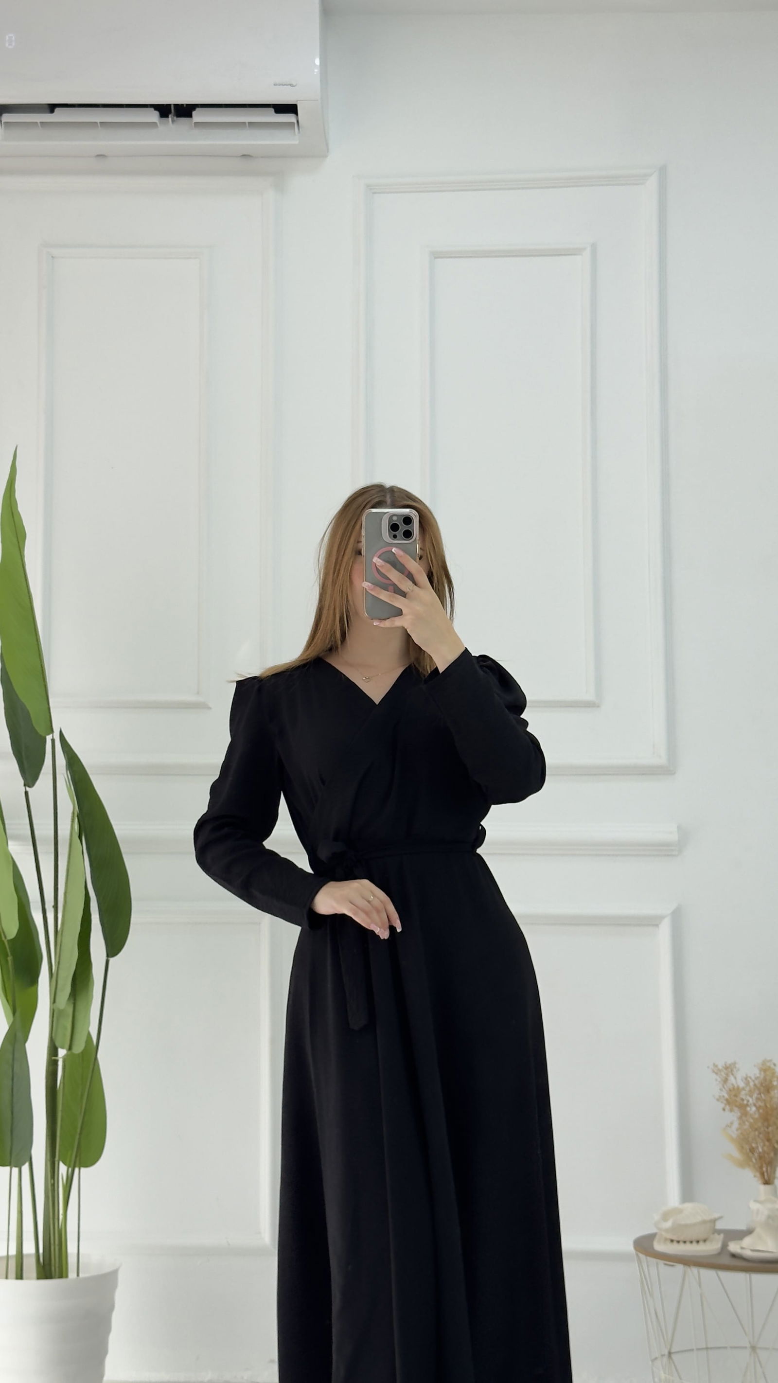 Robe Elegant En crepe froissé - صورة 17 thumbnail
